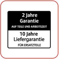 2 Jahre Garantie - Logo